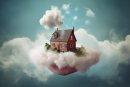 dům v oblacích